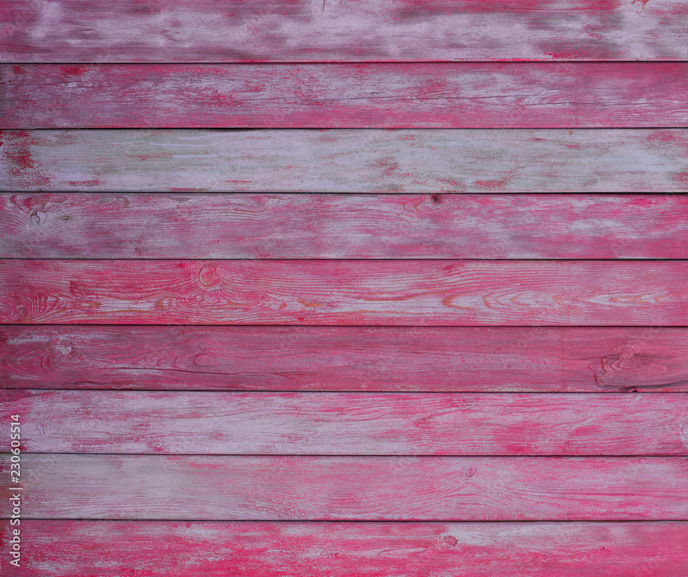 pink grungy old scratched wooden wall