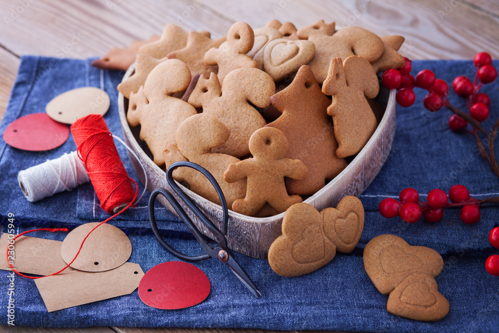 homemade Christmas gingerbreads homemade Christmas gingerbreads