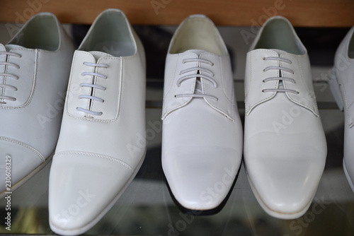 Mode chaussure homme blanche