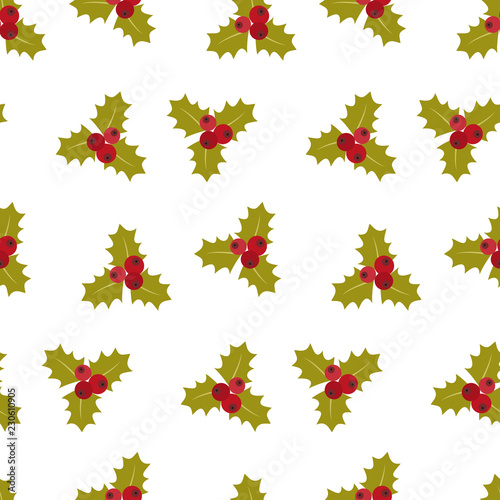 Seamless christmas flower pattern. Background in small flowers for textiles, fabrics, cotton fabric, covers, wallpaper, print, gift wrapping, postcard, scrapbooking. Raster copy