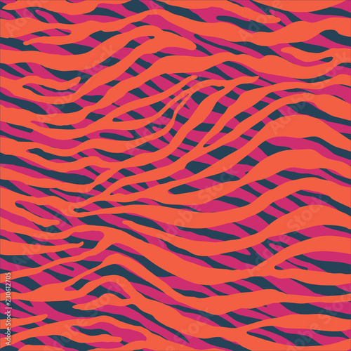 Seamless animal pattern for textile design / Vector illustration