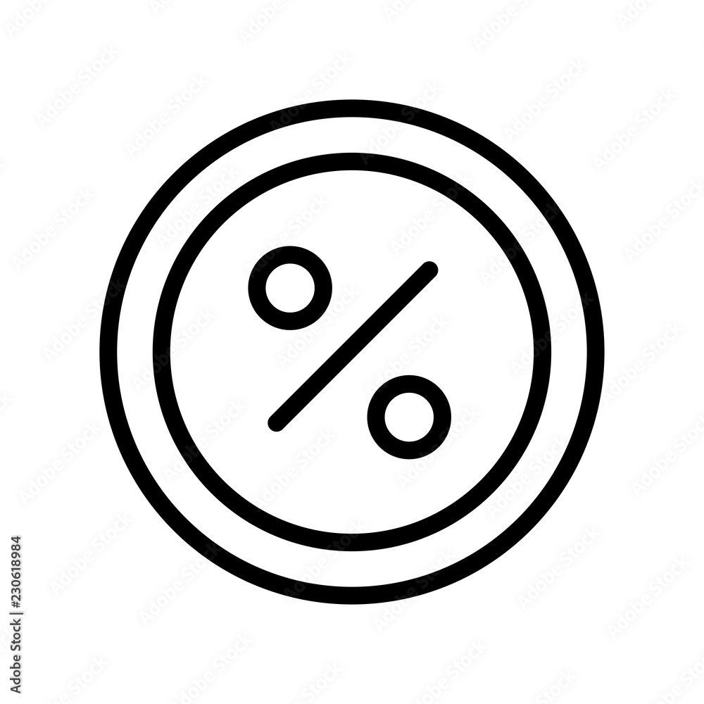 Discount cyber monday vector icon Discount cyber monday vector icon