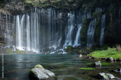 shibakawa waterfall in japan