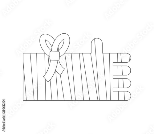 Bandage arm. Fracture hands in plaster. Cartoon vector