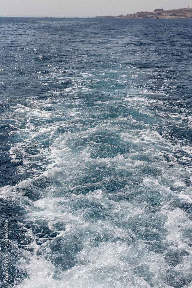 Fototapeta premium Foam in water