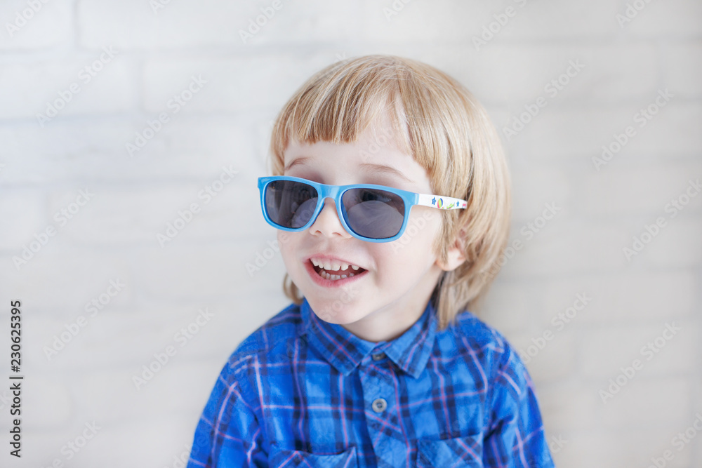 Portrait of a smiling little boy Portrait of a smiling little boy