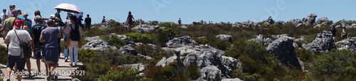 At the Table Mountain in Capetown, South Africa