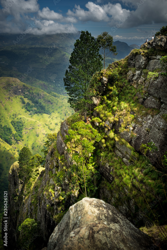 mountain cliffs