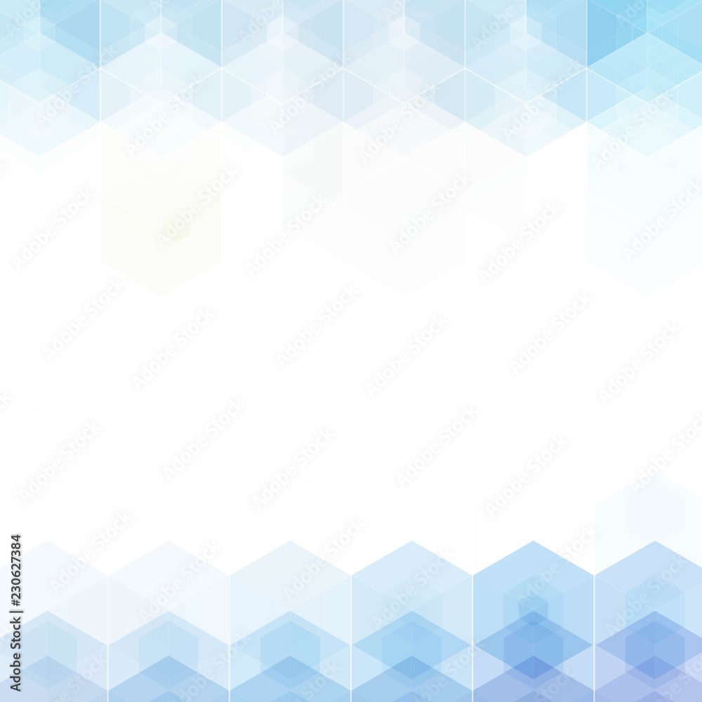 blue polyhedra. vector geometrical illustration. abstract background blue polyhedra. vector geometrical illustration. abstract background