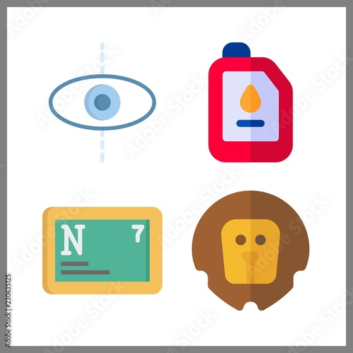 nature icon. oil and planet vector icons in nature set. Use this illustration for nature works.