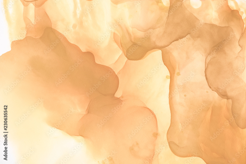 beige splashes of alcohol ink as abstract background beige splashes of alcohol ink as abstract background