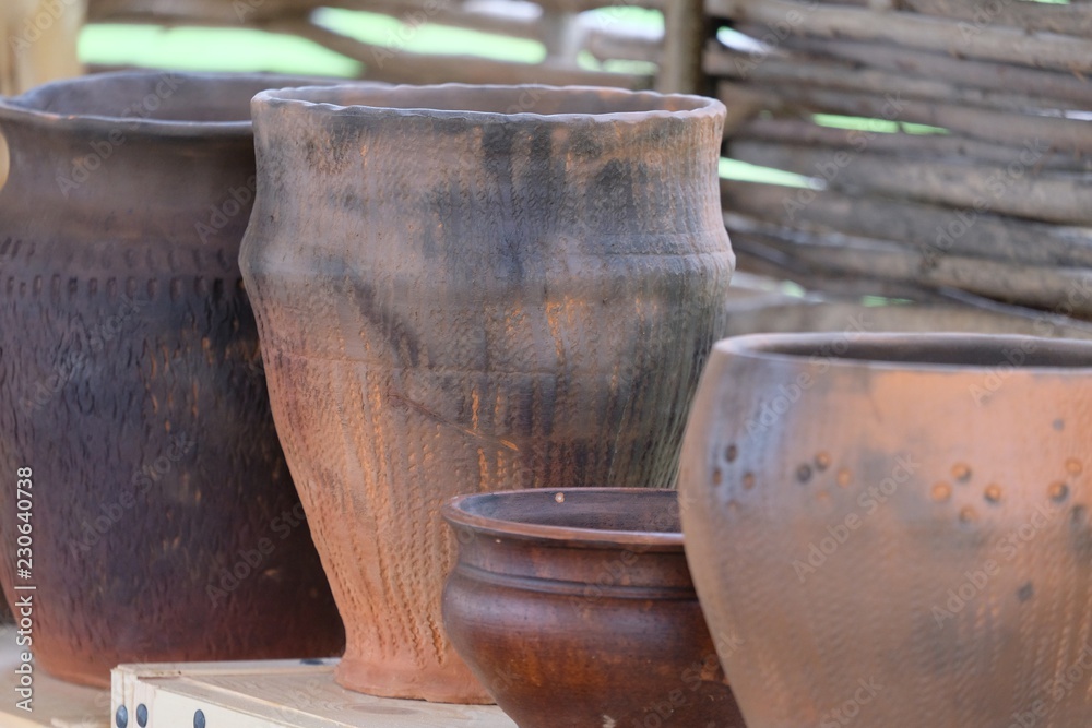old clay pot old clay pot