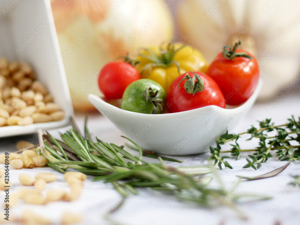 Cooking with fresh herbs and spices Cooking with fresh herbs and spices