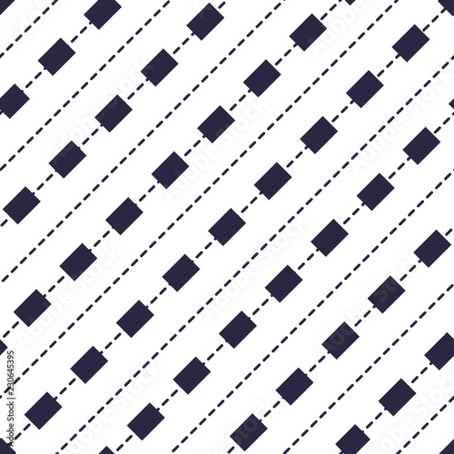 Minimal dashed lines vector seamless pattern, abstract background. Simple geometric design. Seamless lines vector minimalistic pattern, abstract background.