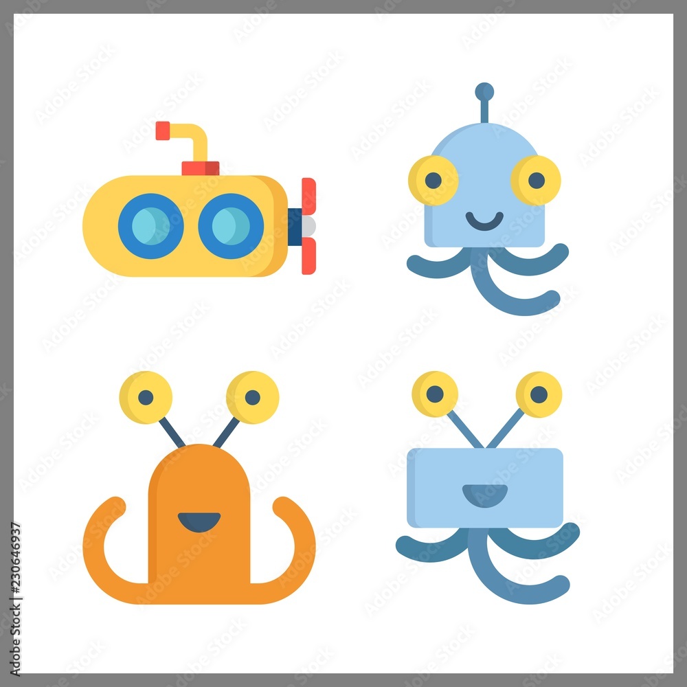 weapon icon. alien and submarine vector icons in weapon set. Use this illustration for weapon works. weapon icon. alien and submarine vector icons in weapon set. Use this illustration for weapon works.