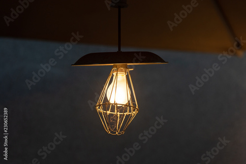 Vintage lighting Bulb decor , Incandescent Lamp Retro style