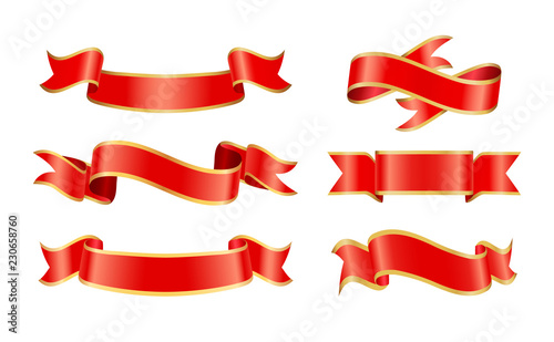 Silk or Satin Ribbons for Vintage Ornamentation