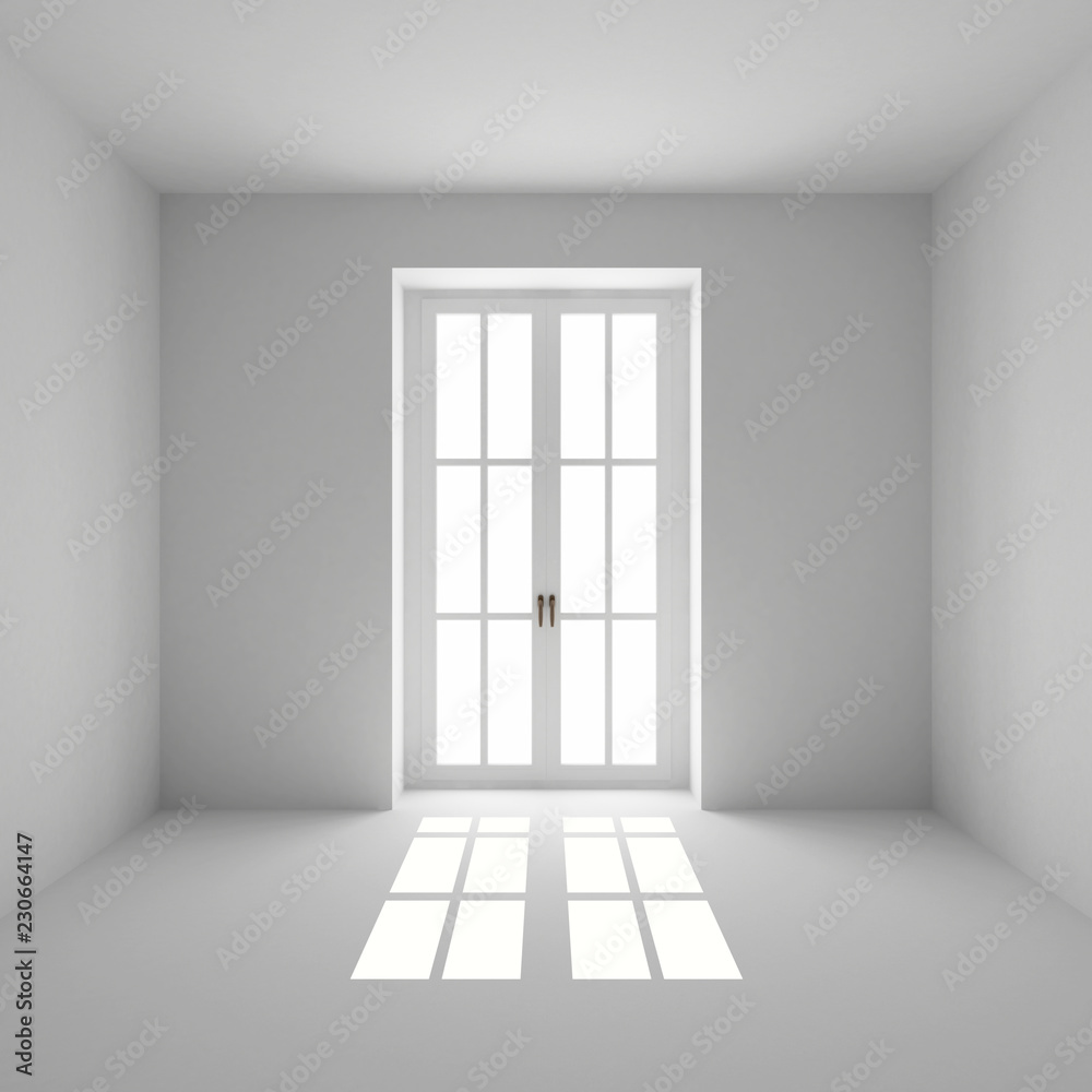 Fototapeta premium empty room