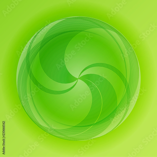 abstract background with circles