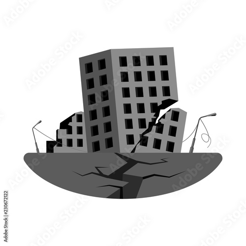 Isolated object of natural and disaster icon. Set of natural and risk vector icon for stock.