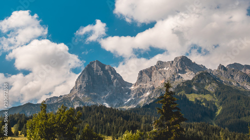 Beautiful alpine view near Saalfelden - Salzburg - Austria