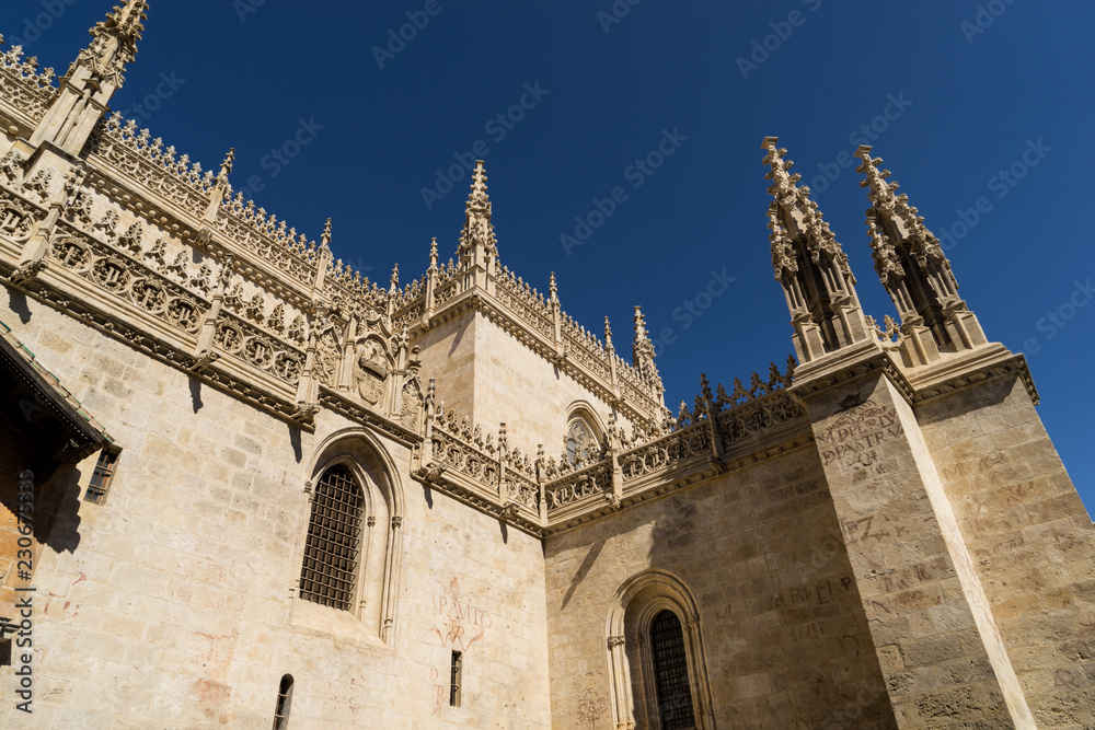 The Royal Chapel of Granada, Spain.  Ornate burial site of Catholic Kings