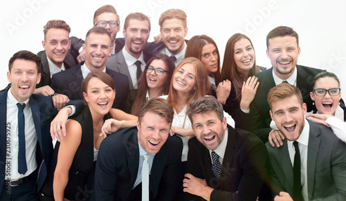 portrait of successful business team