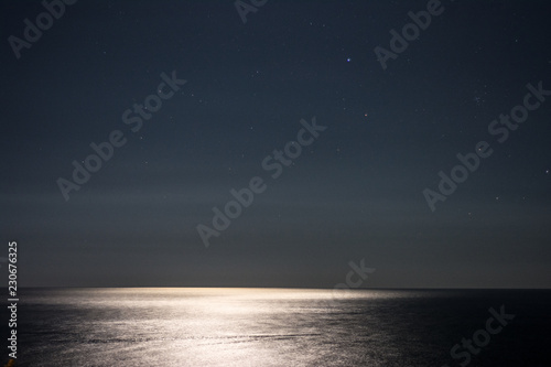 moon over the sea © Ilya