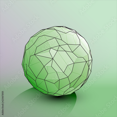 soccer ball isolated on white background