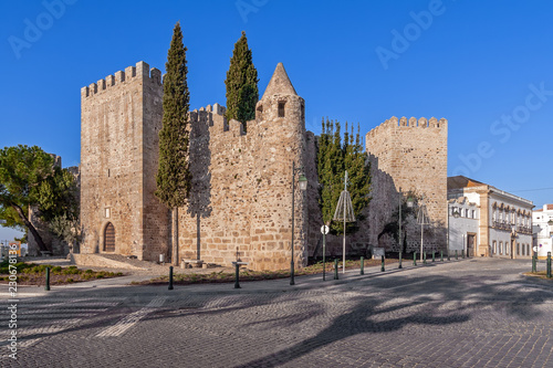 Medieval Castelo de Alter do Chao Castle. Alto Alentejo, Portugal
