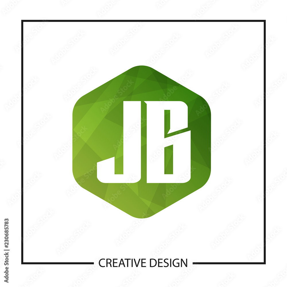 Initial Letter JB Logo Template Design Initial Letter JB Logo Template Design