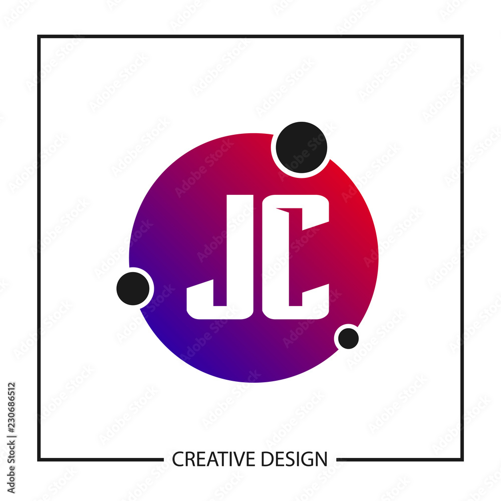 Initial Letter JC Logo Template Design Initial Letter JC Logo Template Design
