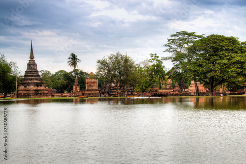 Sukhothai Historical Park is one of the most famous tourist sites in central Thailand 