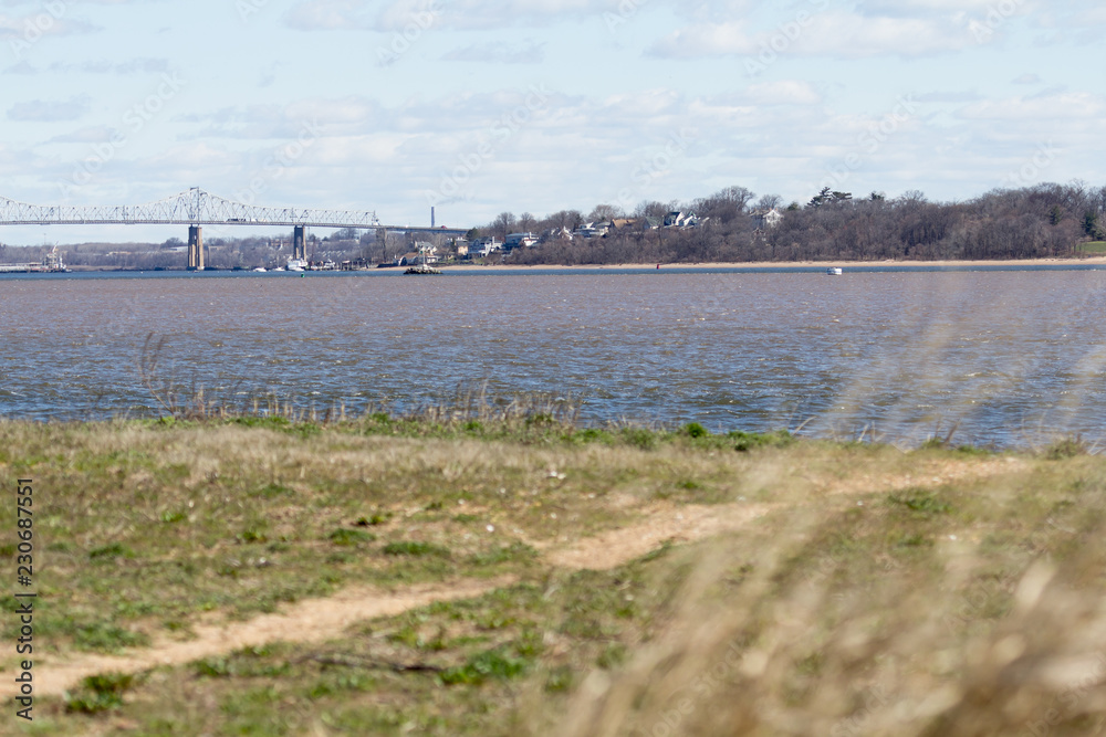 Outerbridge Crossing from South Amboy Outerbridge Crossing from South Amboy