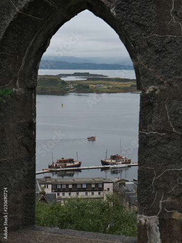 Oban from above photo