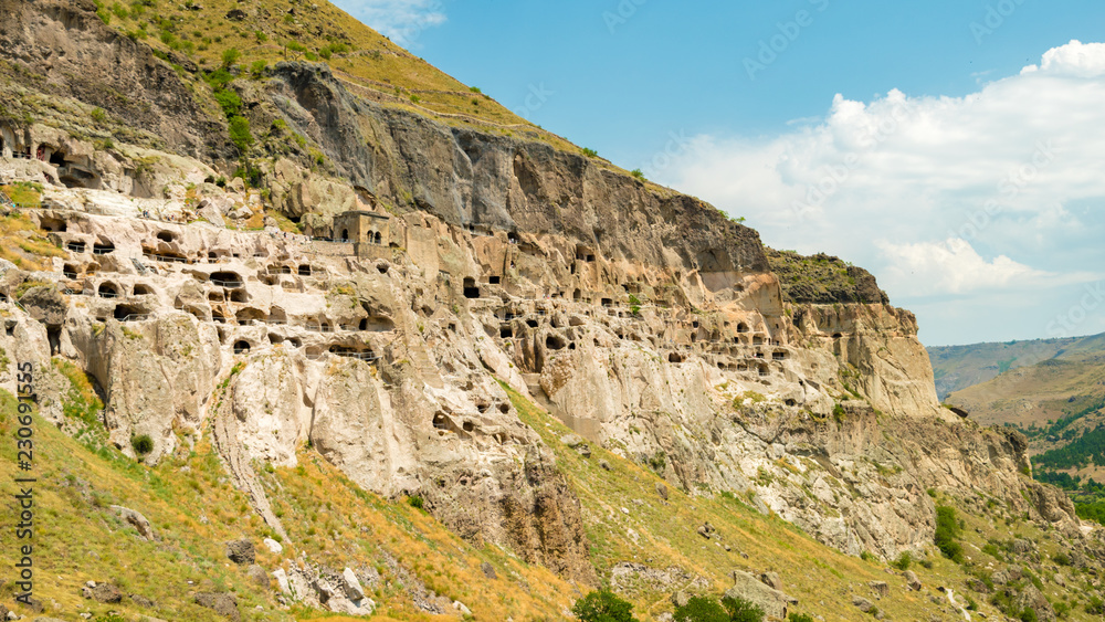 Vardzia cave monastery complex, Lesser Caucasus, Georgia