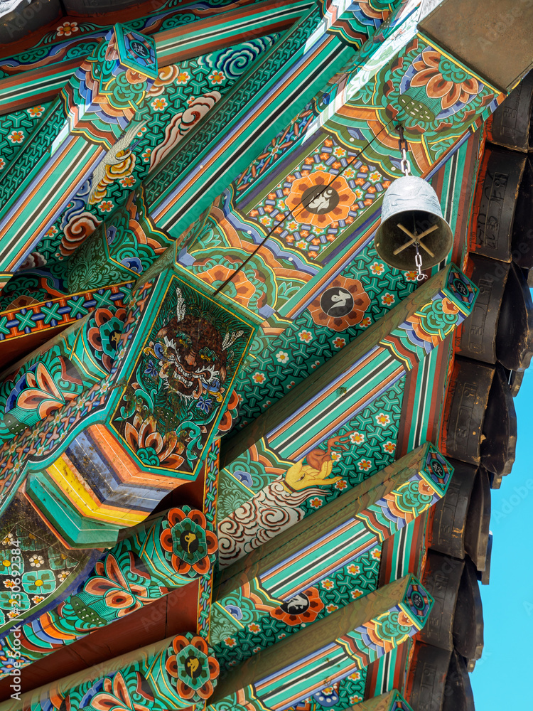 Fototapeta premium South Korean Temple