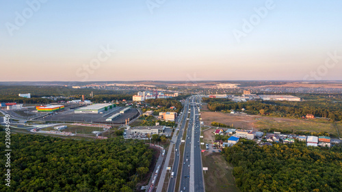Suburb road aerial © iuneWind