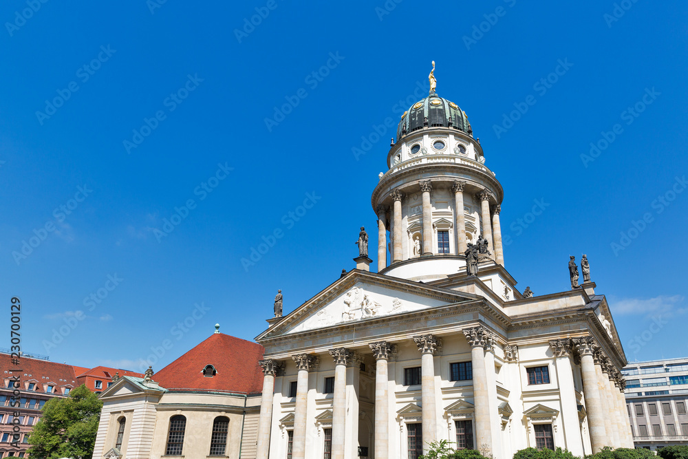 German Church on Gendarmenmarkt in Berlin, Germany. German Church on Gendarmenmarkt in Berlin, Germany.