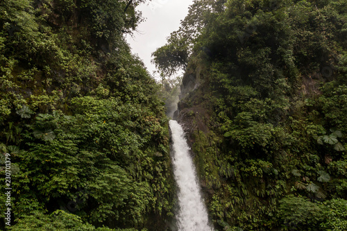 La Paz Waterfall next to the turistic road, Alajuela, Vara Blanca, Costa Rica