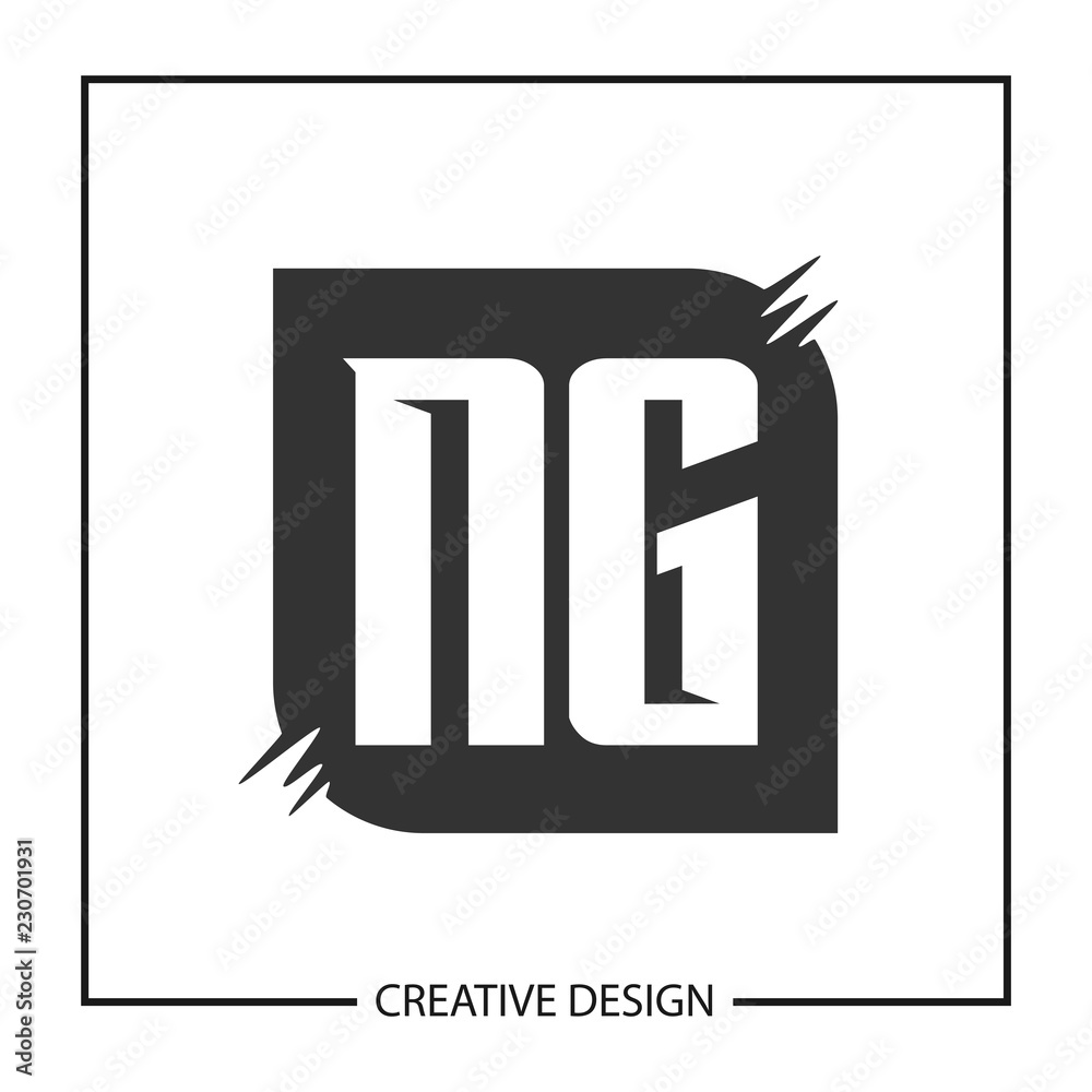 Initial Letter NG Logo Template Design Initial Letter NG Logo Template Design