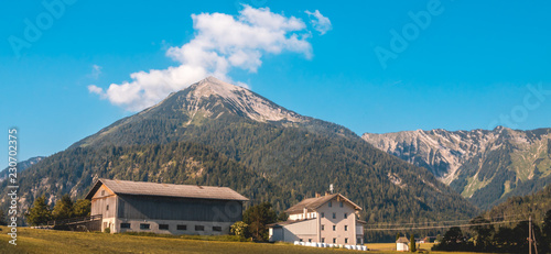 Beautiful alpine view near the Achenpass