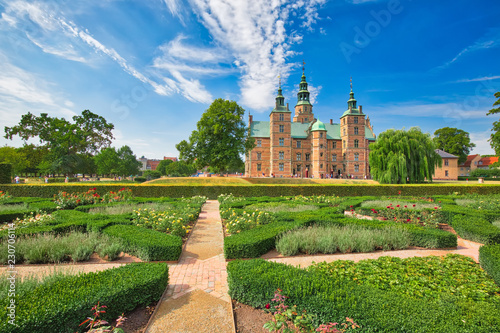 King Garden, the oldest and most visited park in Copenhagen, Denmark-located near Rosenborg Palace