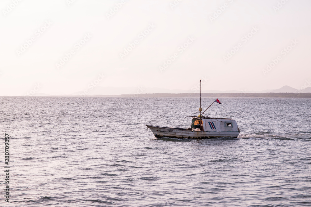 Fisherman boat Puntarenas Costa rica