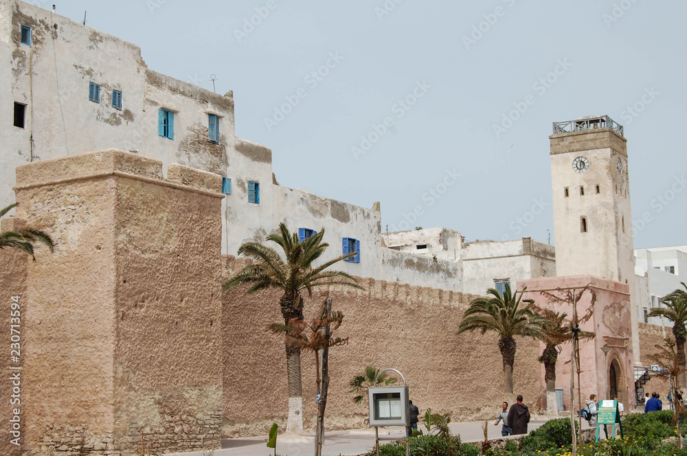 walls of morroccan city