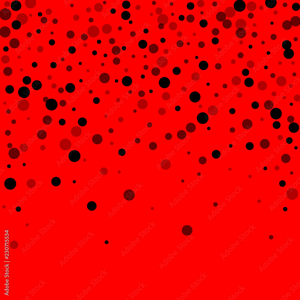 Scattered random black dots. Dark points dispersio Scattered random black dots. Dark points dispersio