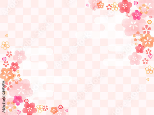 梅の和柄