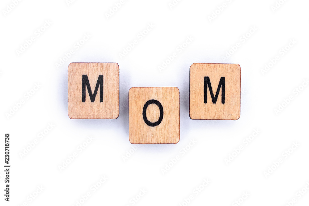 The word MOM