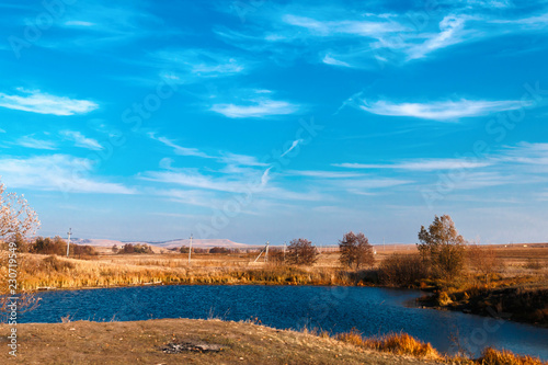 River in autumn