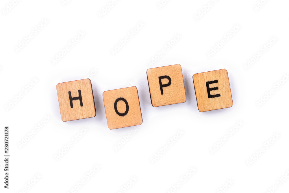 The word HOPE